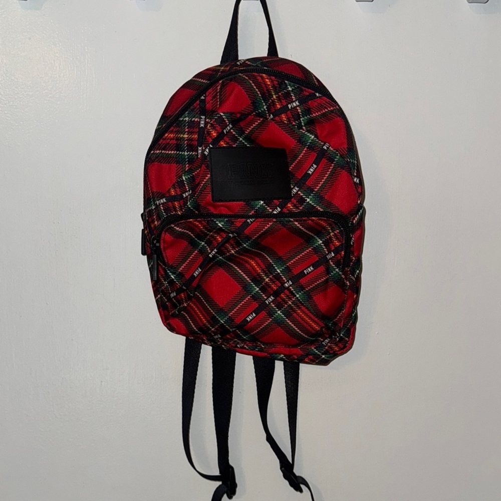 PINK Victoria's Secret Tartan Backpack